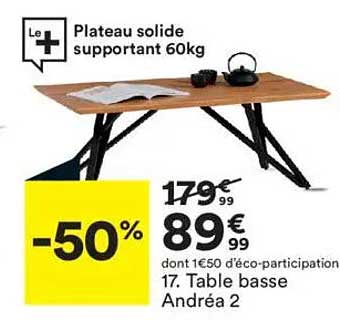 Table basse Andréa 2