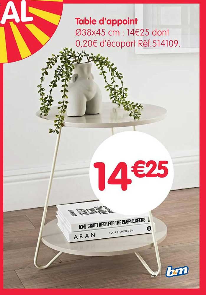 Table d'appoint