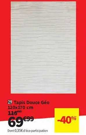 Tapis Douce Géo 120x170 cm