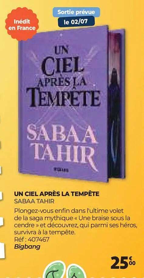 UN CIEL APRÈS LA TEMPÊTE