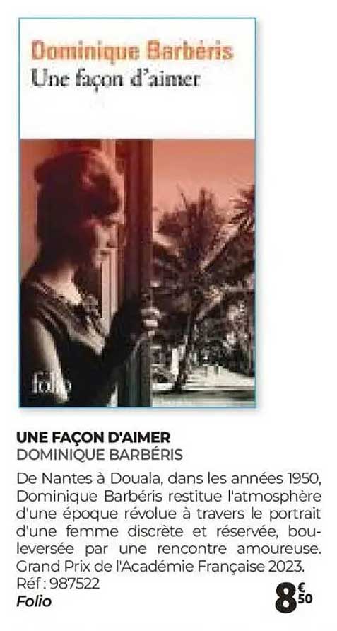 UNE FAÇON D'AIMER