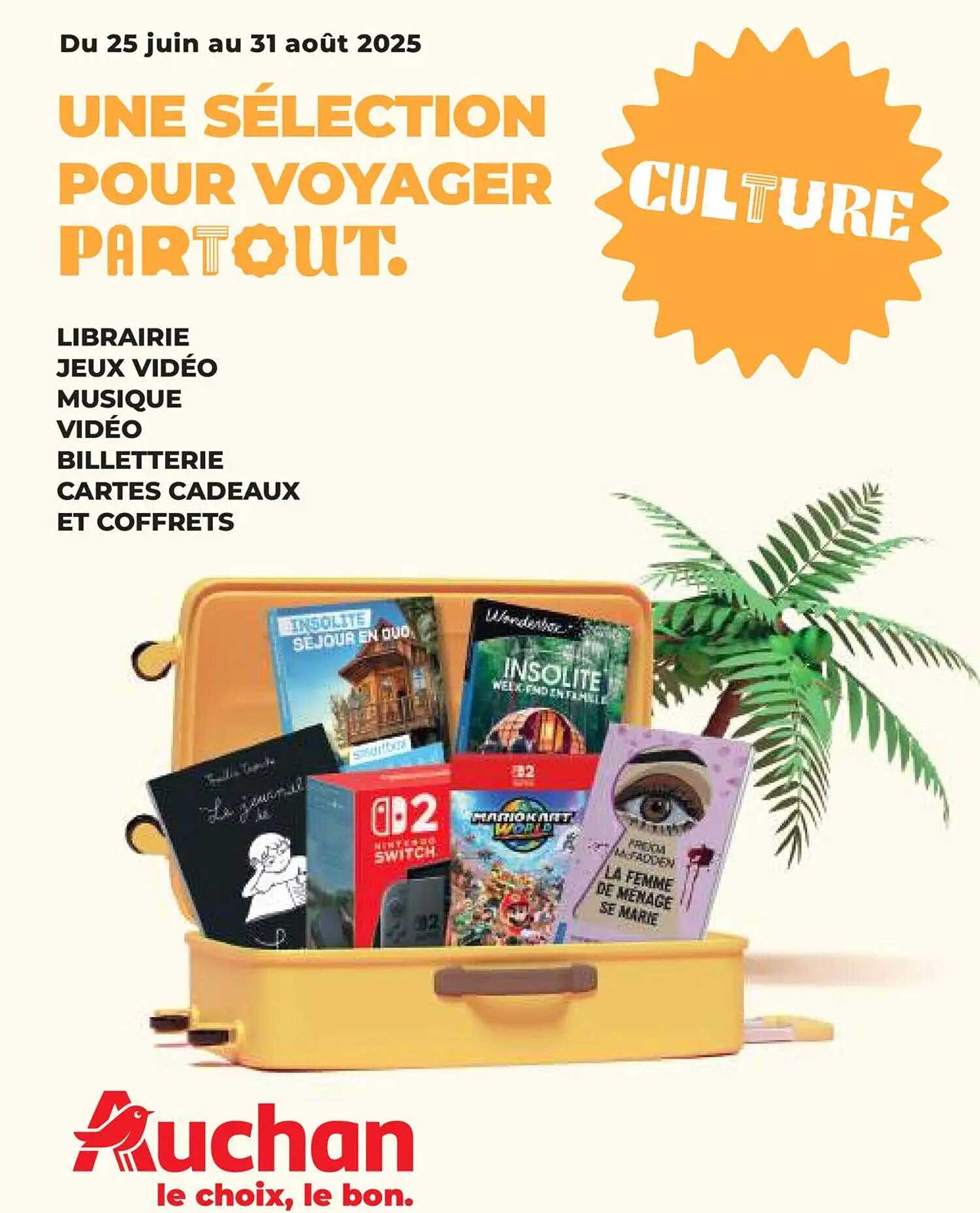 Une sélection pour voyager partout.