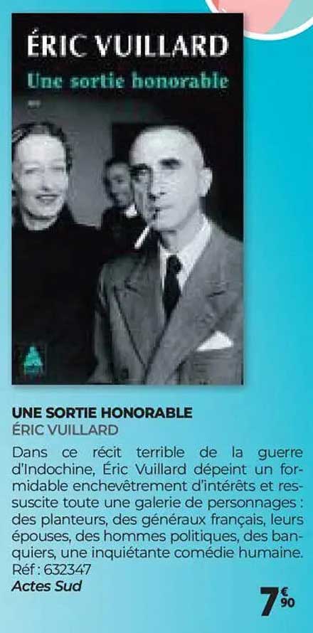 UNE SORTIE HONORABLE