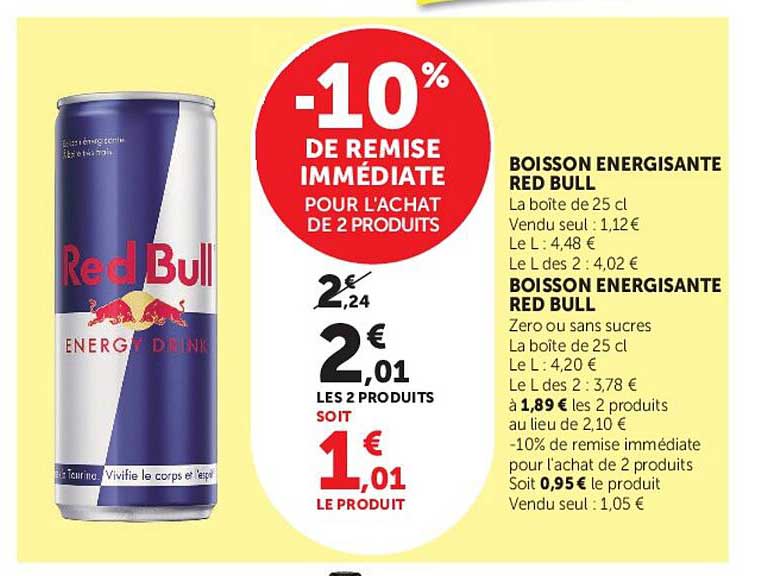 -10% DE REMISE IMMÉDIATE POUR L'ACHAT DE 2 PRODUITS