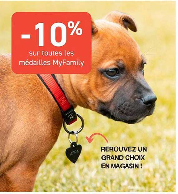 -10% sur toutes les médailles MyFamily