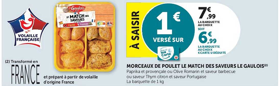 1€ VERSÉ SUR