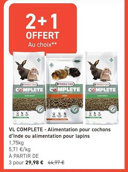 2+1 OFFERT Au choix**