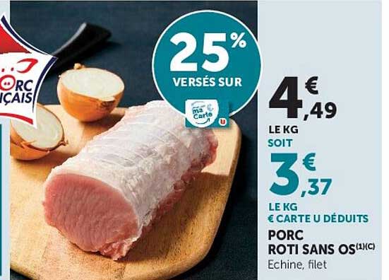 25% VERSÉS SUR