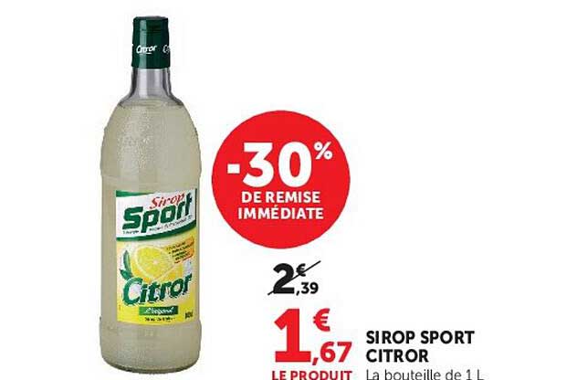 -30% DE REMISE IMMÉDIATE