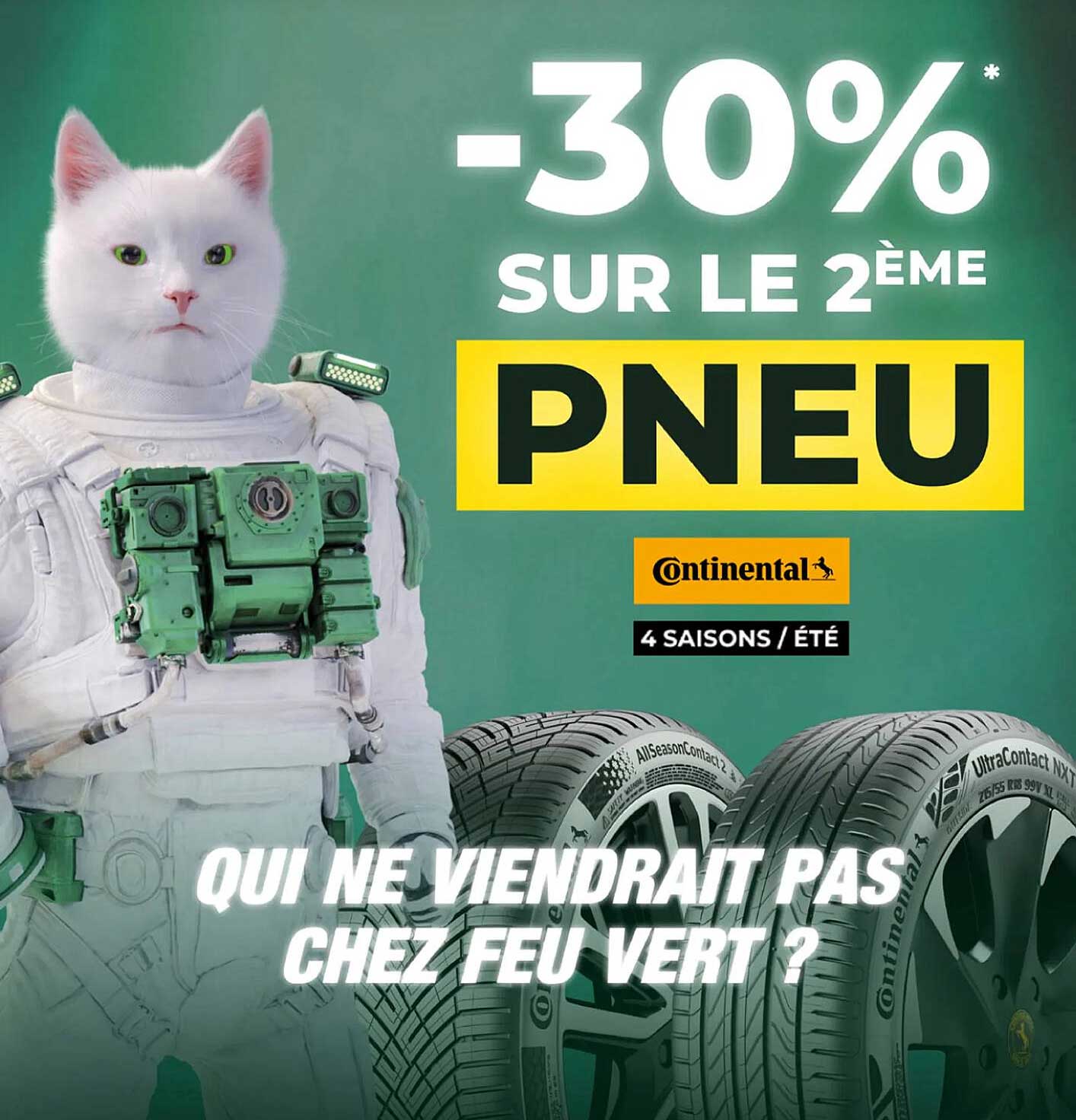-30%* SUR LE 2ÈME PNEU