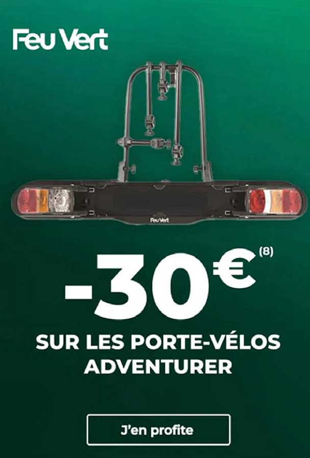 -30€ (8) SUR LES PORTE-VÉLOS ADVENTURER
