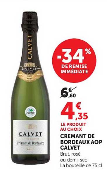 -34% DE REMISE IMMÉDIATE