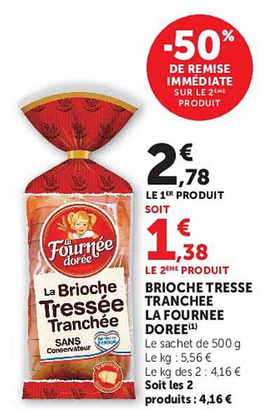 -50% DE REMISE IMMÉDIATE SUR LE 2ÈME PRODUIT