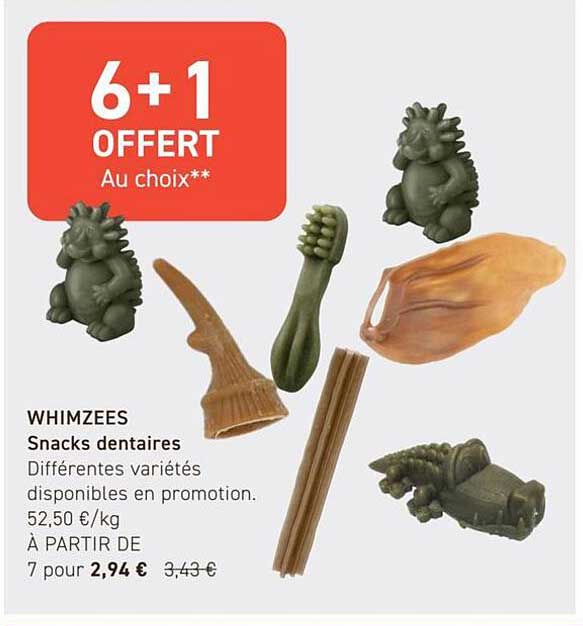 6+1 OFFERT Au choix**