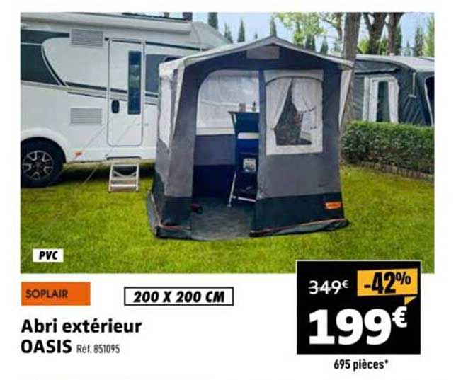 Abri extérieur OASIS