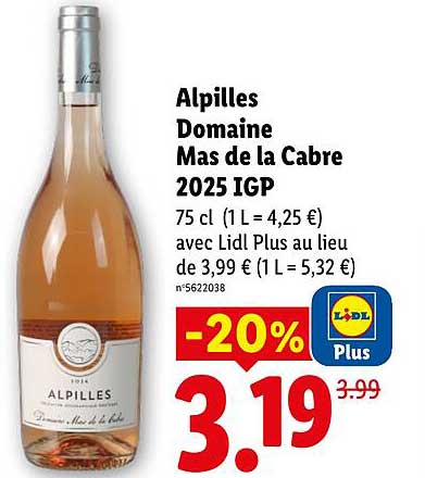 Alpilles Domaine Mas de la Cabre 2025 IGP