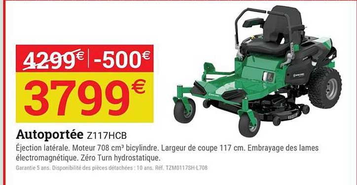 Autoportée Z117HCB