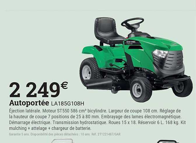 Autoprtée LA185G108H