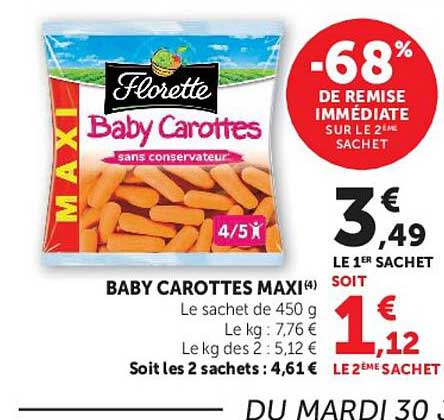 Baby Carottes Maxi