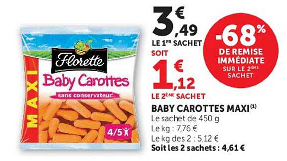 BABY CAROTTES MAXI