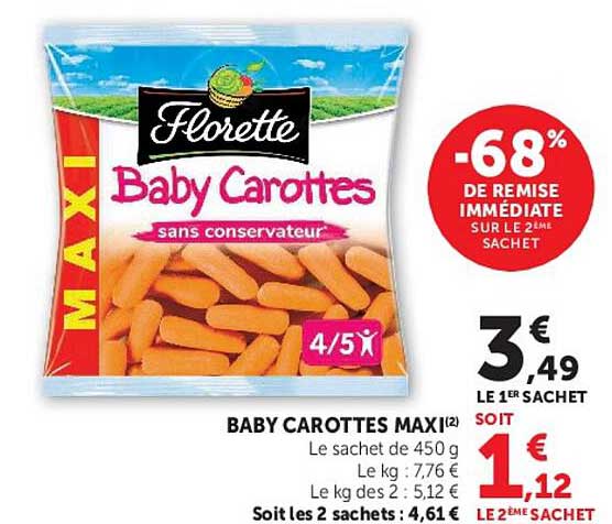BABY CAROTTES MAXI