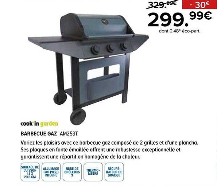 BARBECUE GAZ AM253T