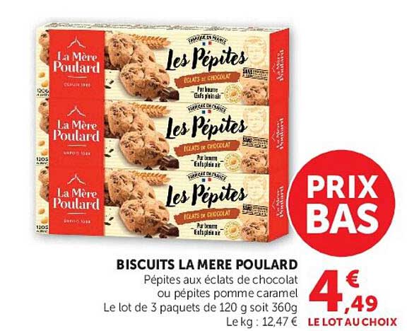BISCUITS LA MERE POULARD