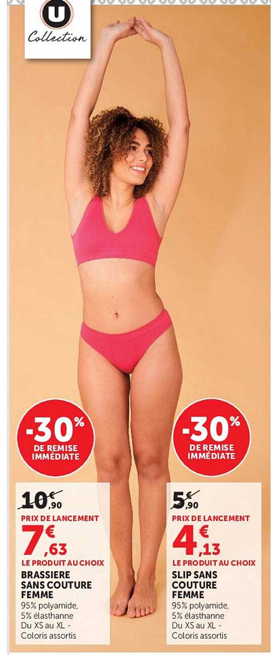 BRASSIERE SANS COUTURE FEMME