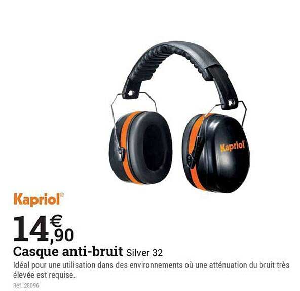 Casque anti-bruit Silver 32