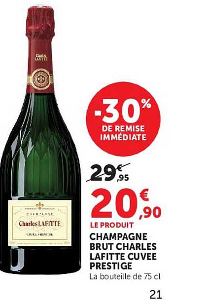 CHAMPAGNE BRUT CHARLES LAFITTE CUVEE PRESTIGE