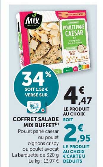 COFFRET SALADE MIX BUFFET(2)