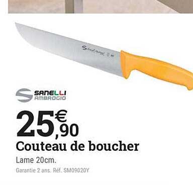 Couteau de boucher