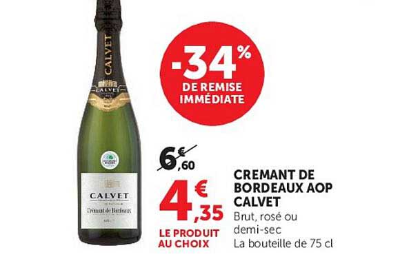CREMANT DE BORDEAUX AOP CALVET
