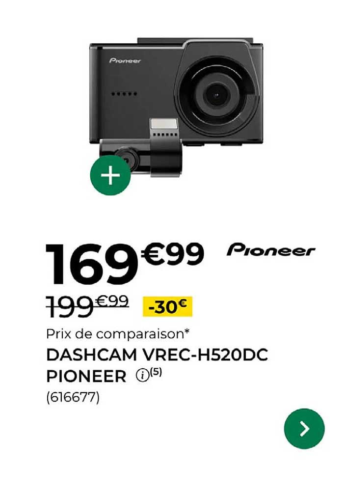 DASHCAM VREC-H520DC PIONEER