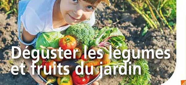 Déguster les légumes et fruits du jardin