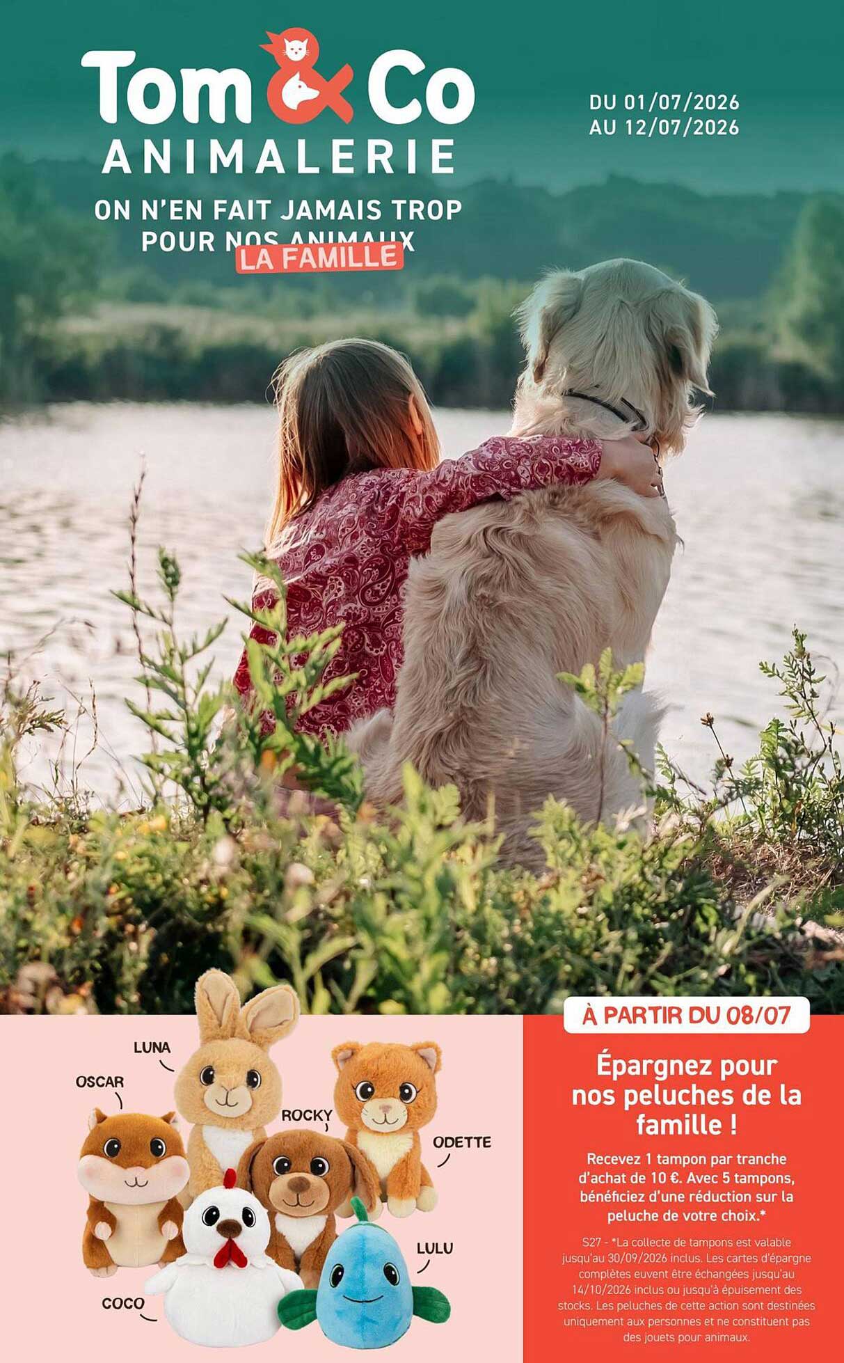 Épargnez pour nos peluches de la famille !