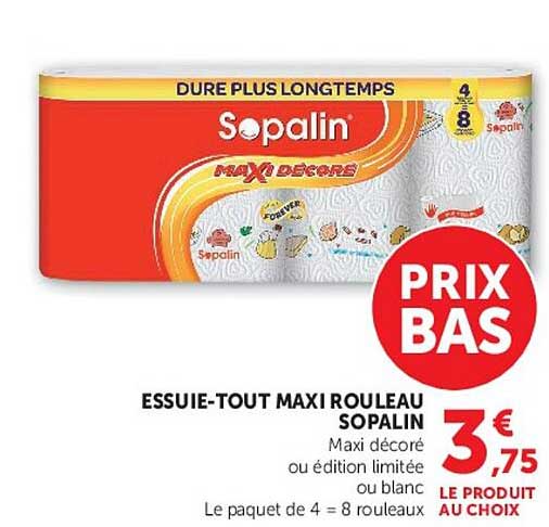 ESSUIE-TOUT MAXI ROULEAU SOPALIN