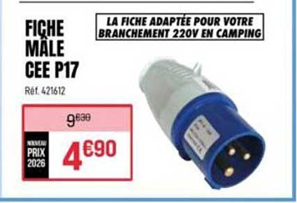 FICHE MÂLE CEE P17