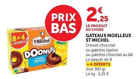 GATEAUX MOELLEUX ST MICHEL