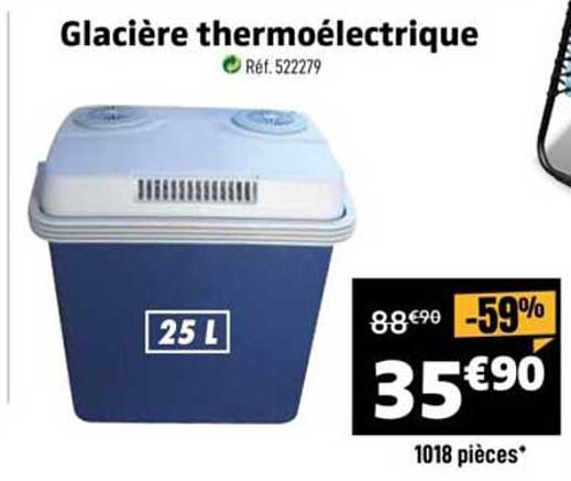 Glacière thermoélectrique