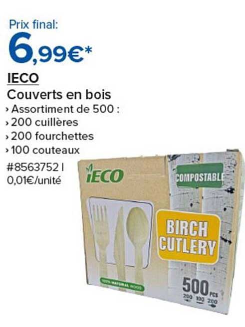 IECO Couverts en bois