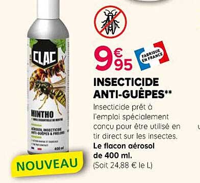 INSECTICIDE ANTI-GUÊPES**