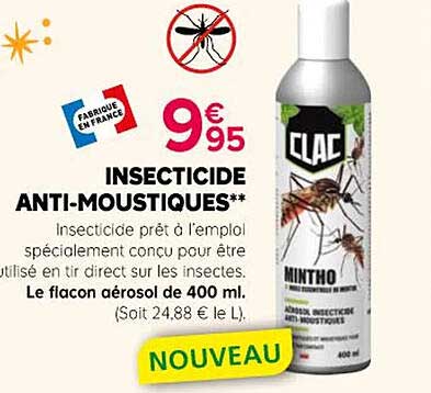INSECTICIDE ANTI-MOUSTIQUES**
