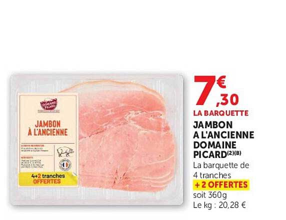 JAMBON À L'ANCIENNE DOMAINE PICARD