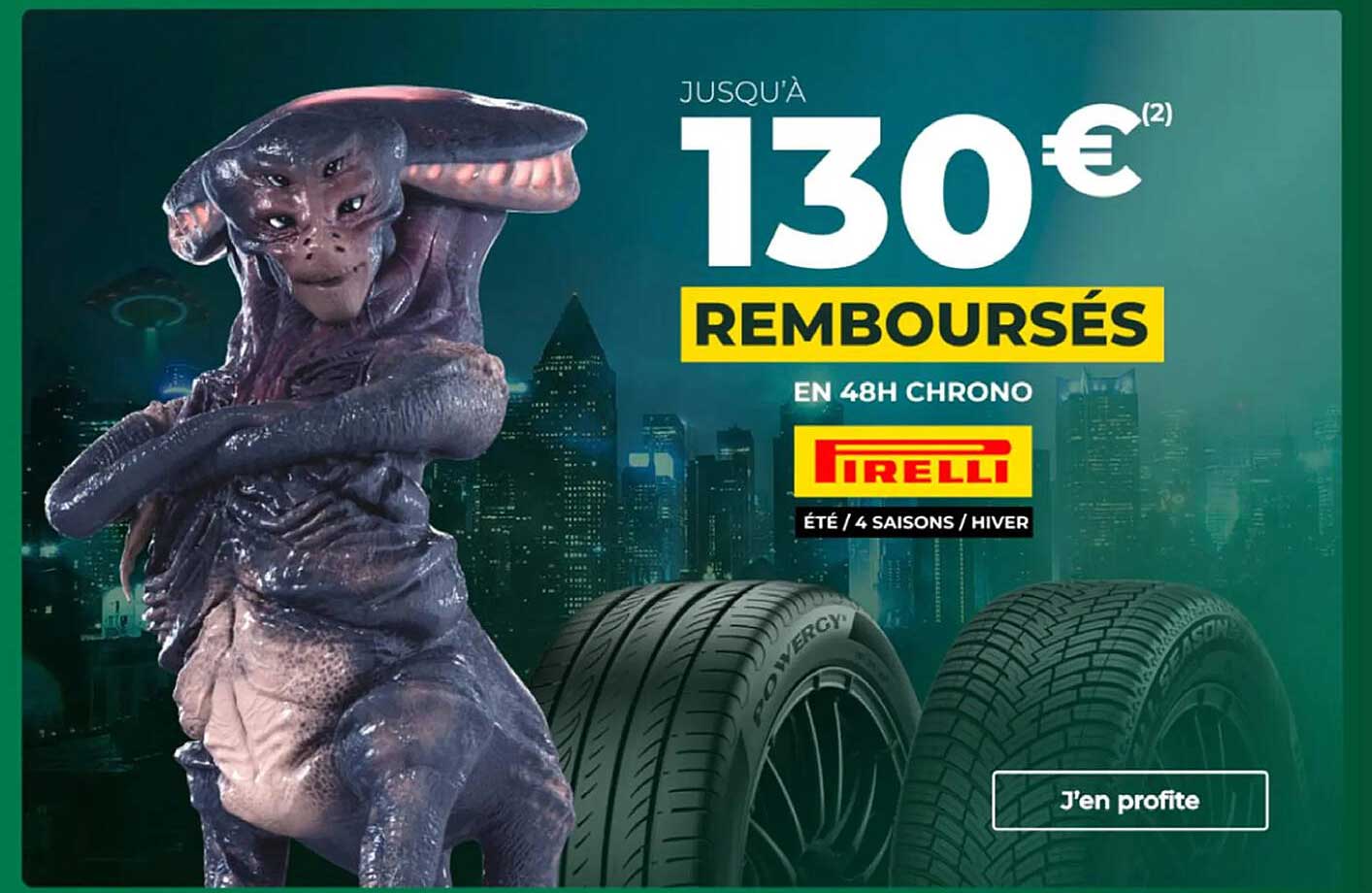 JUSQU’À 130€ REMBOURSÉS