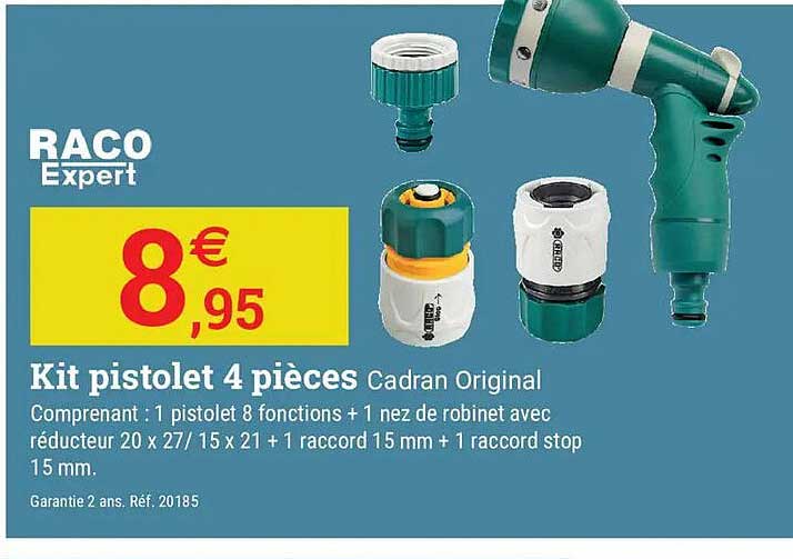 Kit pistolet 4 pièces Cadran Original