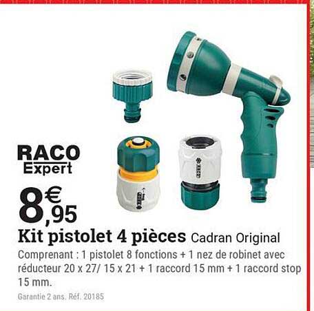 Kit pistolet 4 pièces Cadran Original