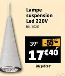 Lampe suspension Led 220V