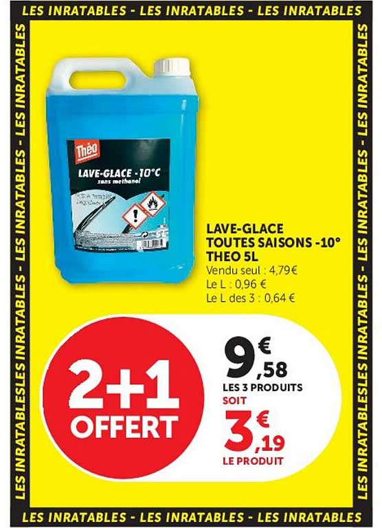 LAVE-GLACE TOUTES SAISONS -10° THEO 5L