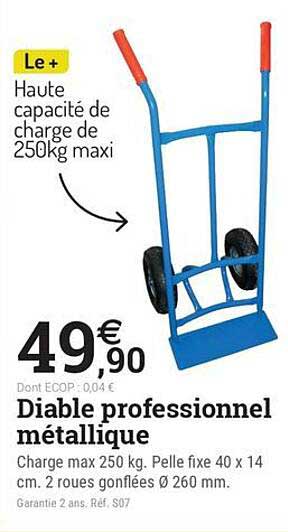 Le + Haute capacité de charge de 250kg maxi